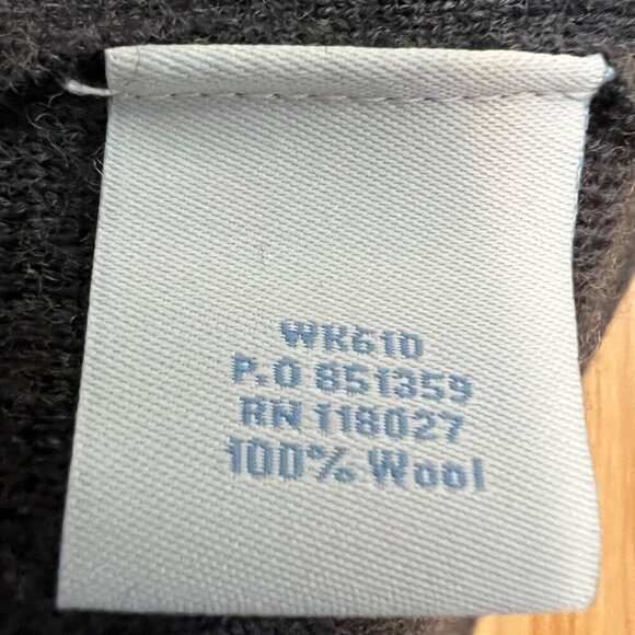 Boden Colorblock Wool Double Breasted British Cardigan Sweater Coat  Size 8 - Picture 10 of 11